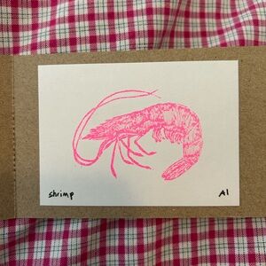 Inciardi Shrimp Mini Print from Mini Print Machines